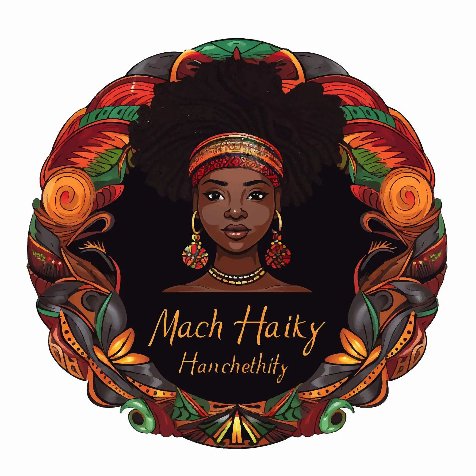 Black History Month Banner on Dark Background – free community event image from Dotvec