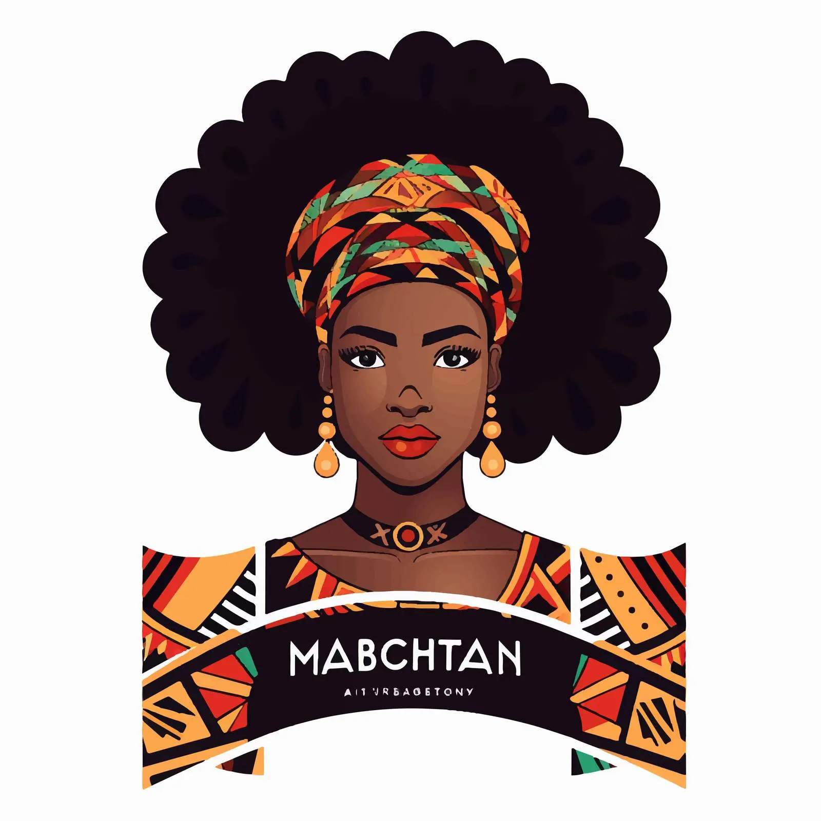 Black History Month Banner Template – free community event image from Dotvec