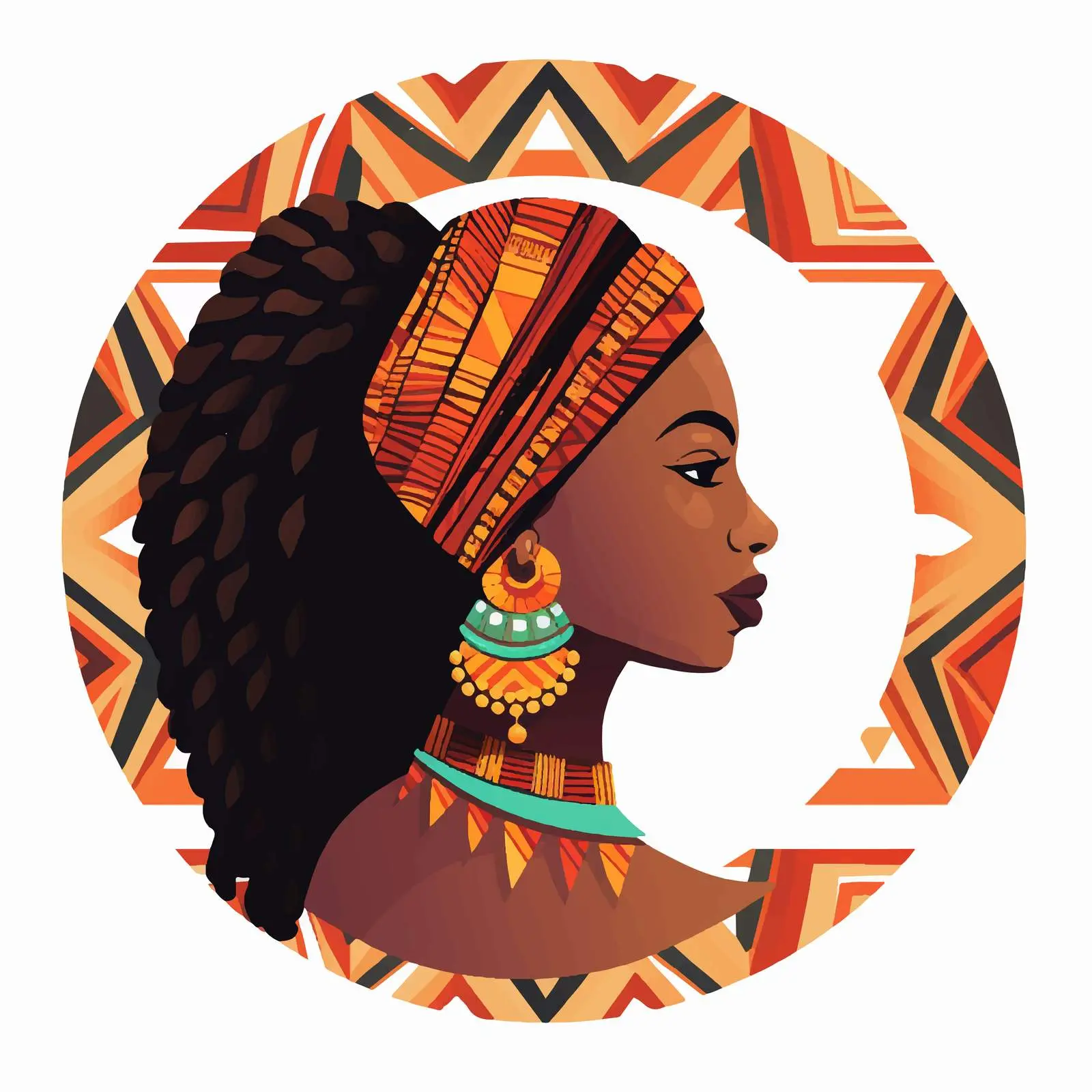 Black History Month Design Template on White Background – free modern vectors image from Dotvec