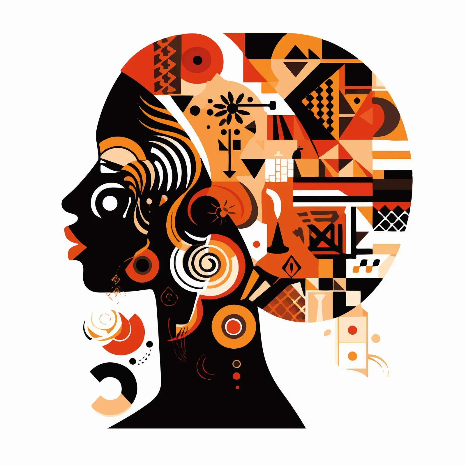 Black History Month Design on White Background — free download from Dotvec