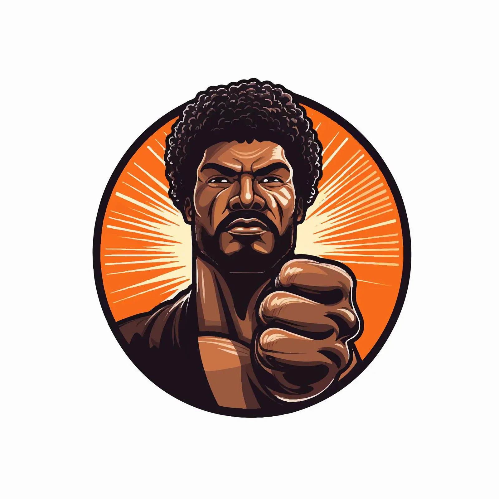 Black History Month Protest Logo Design – free protest image from Dotvec