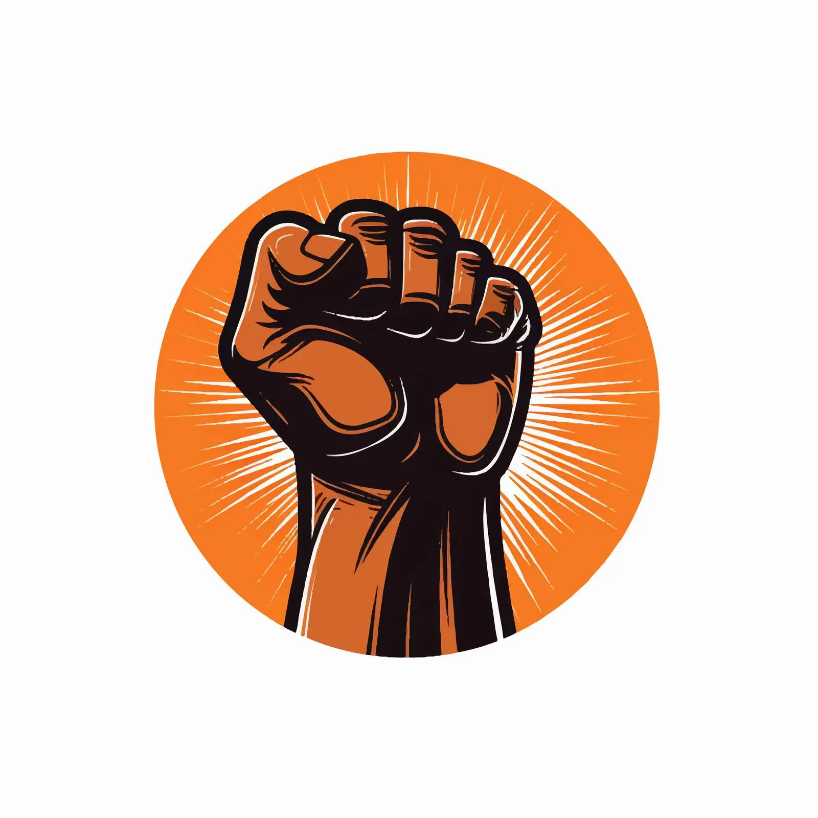 Black History Month Protest Sign Logo – free protest image from Dotvec