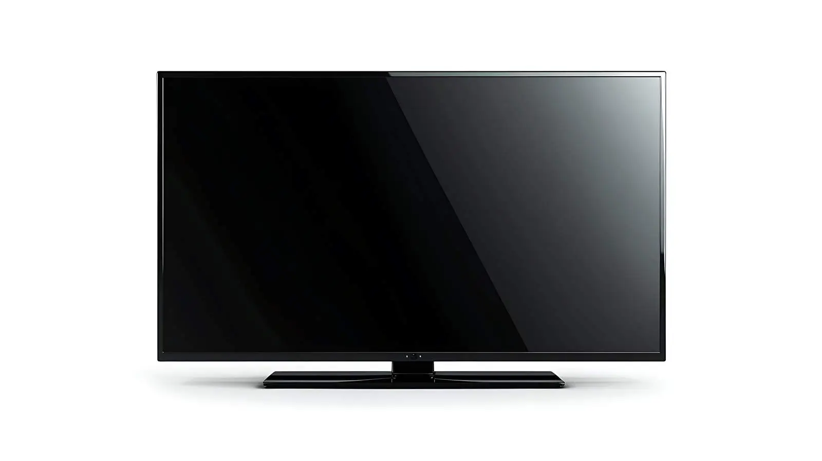 Modern TV Screen Isolated on White — free download from Dotvec