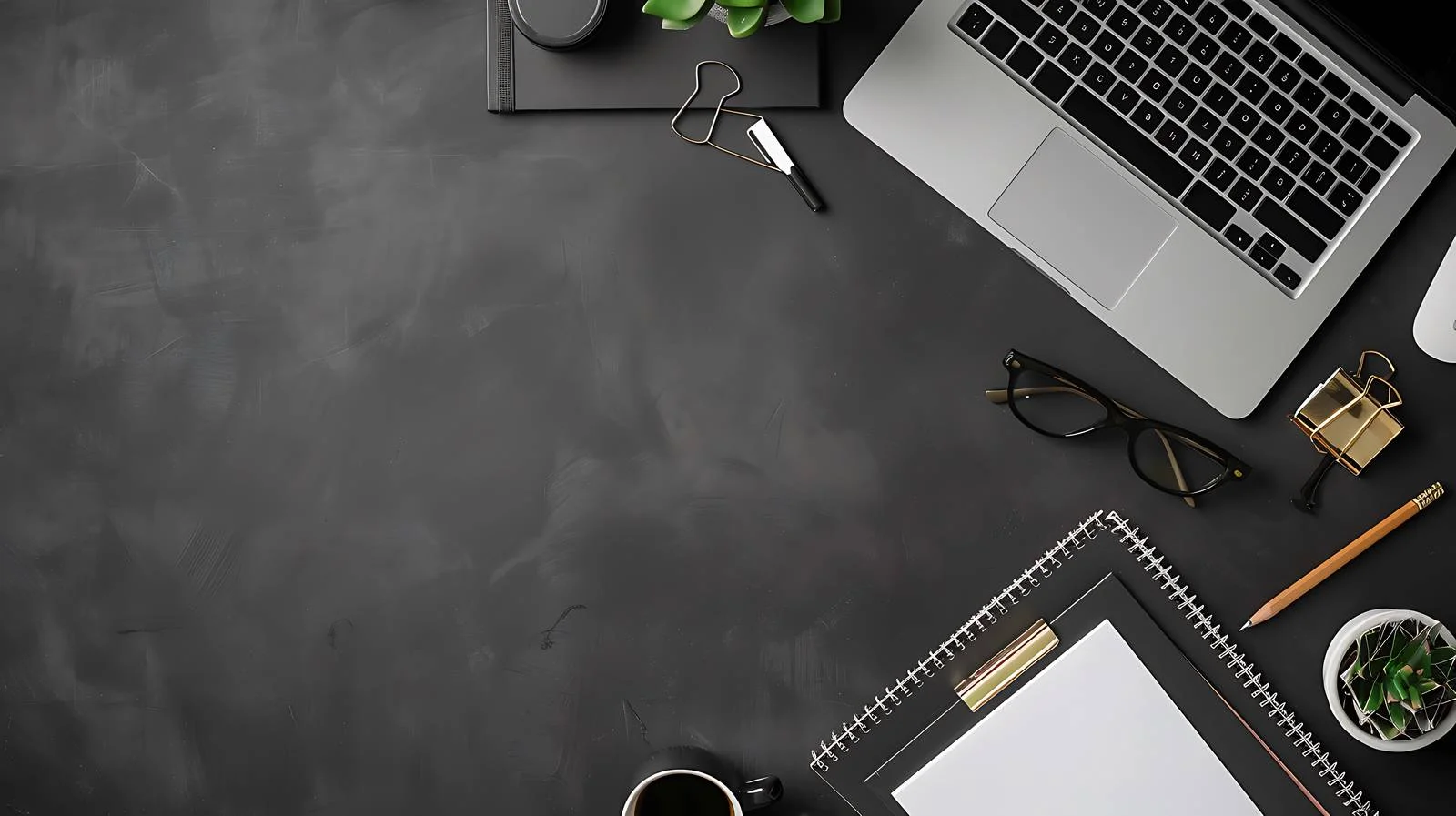 Sleek Office Desk Setup — free download from Dotvec