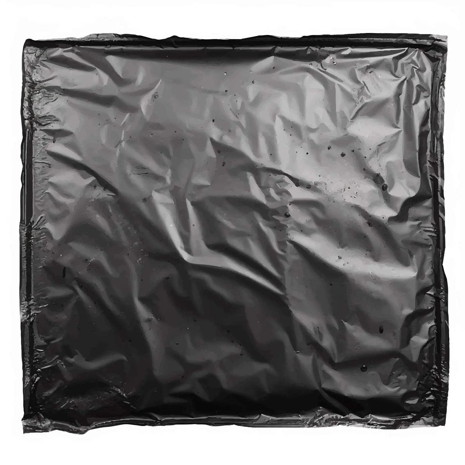 Black Plastic Packing Texture with Dust Effects — free download from Dotvec