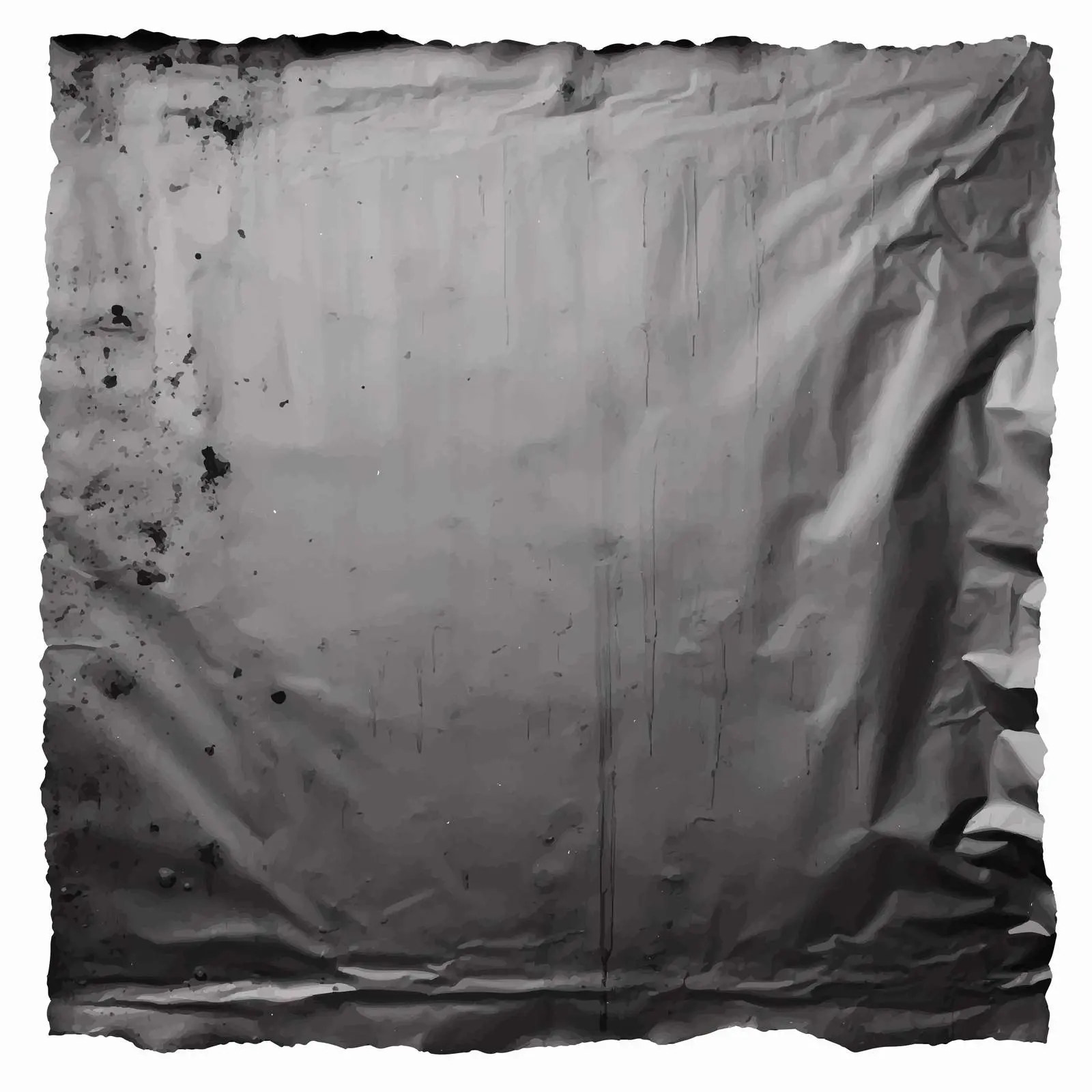 Black Plastic Packing Texture with Dust and Scratches – free textured vector image from Dotvec