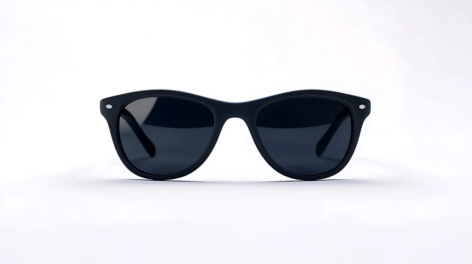 Stylish Black Sunglasses on White Background — free download from Dotvec