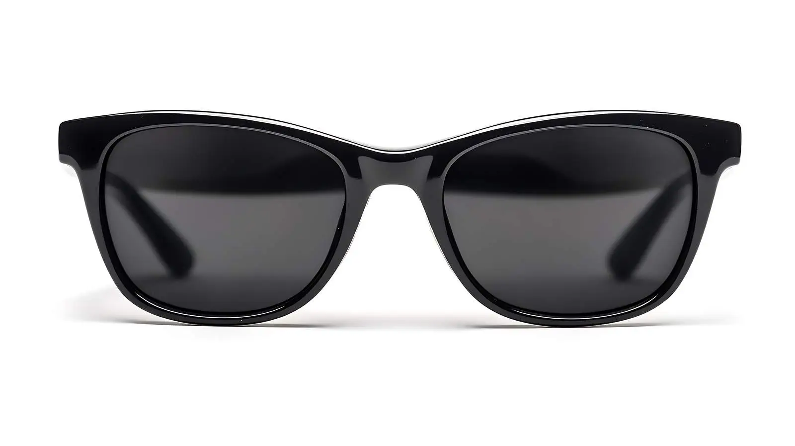 Black Plastic Sunglasses on White Background — free download from Dotvec