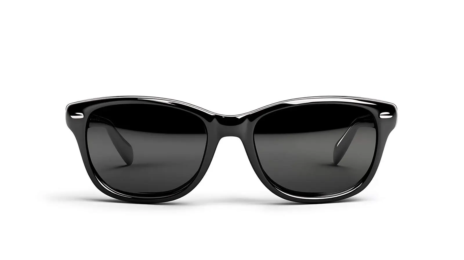 Stylish Black Sunglasses on White Background — free download from Dotvec