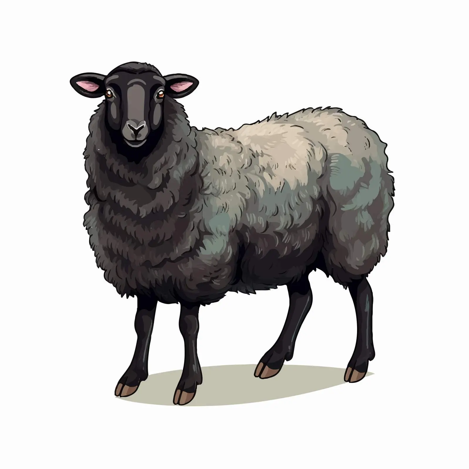 Black Sheep: Comic Representation of Odd Member — free download from Dotvec