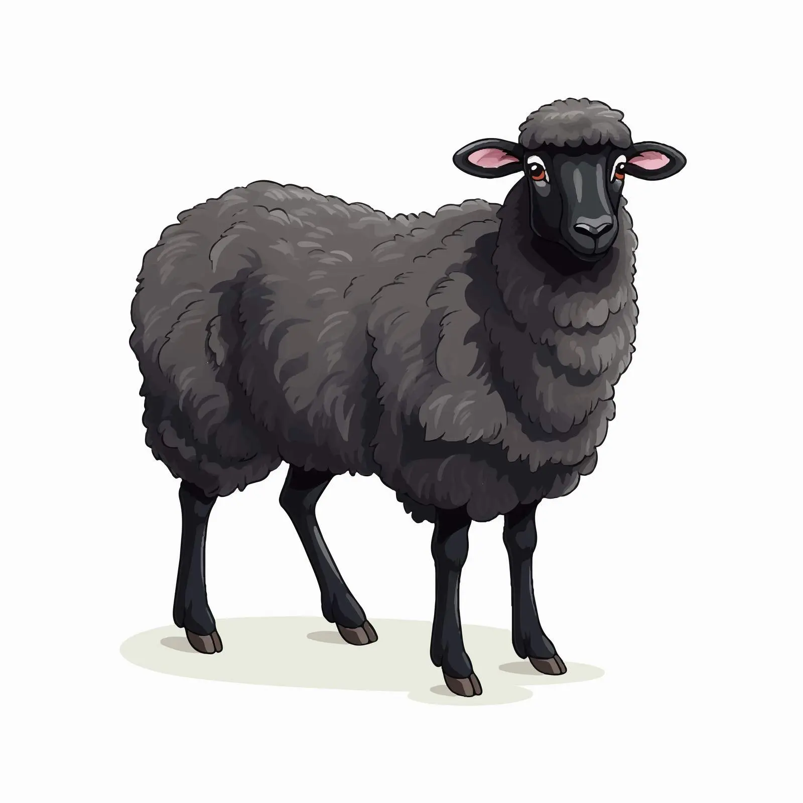 Black Sheep - Comic Vector Illustration — free download from Dotvec