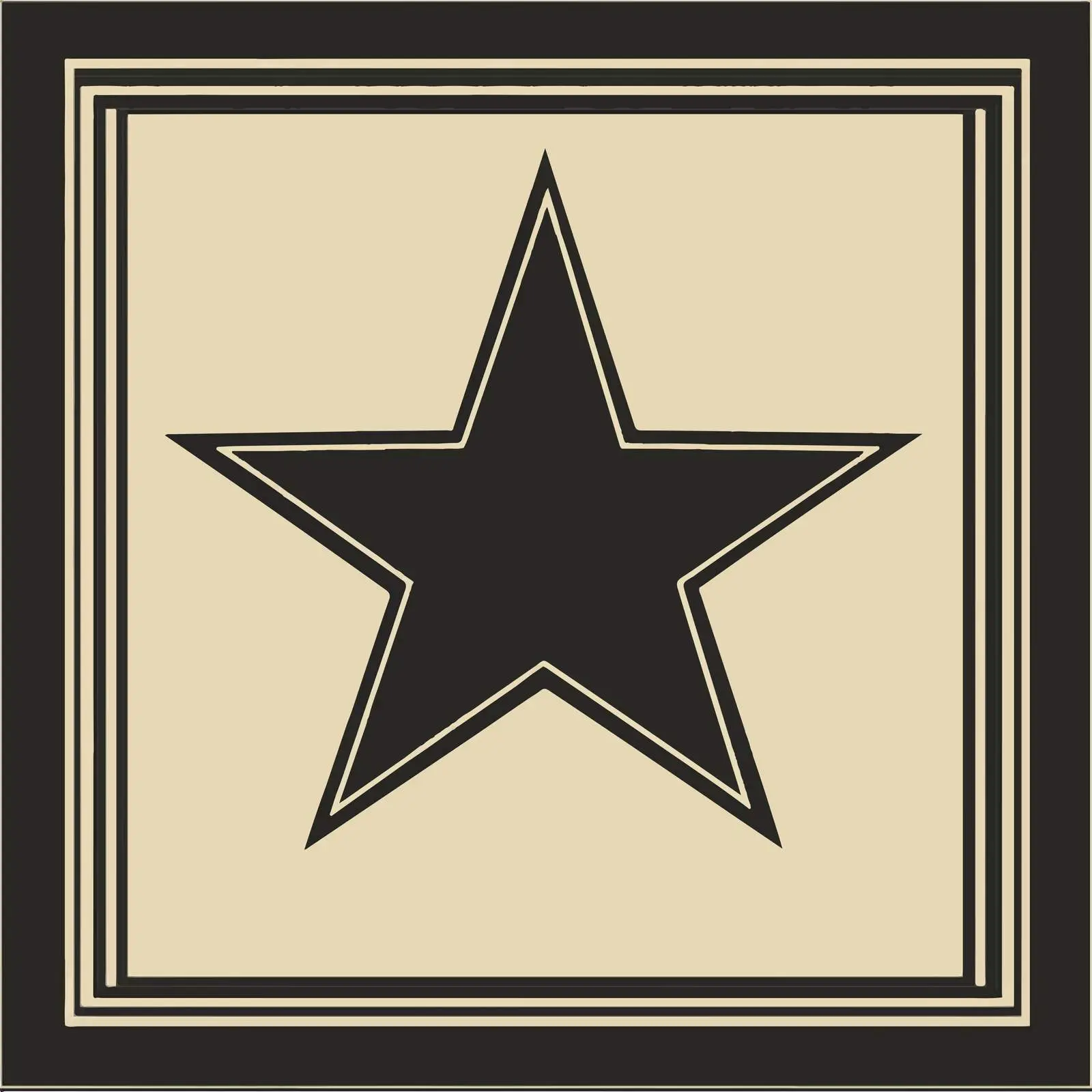 Black Star Bright Silhouette Vector — free download from Dotvec