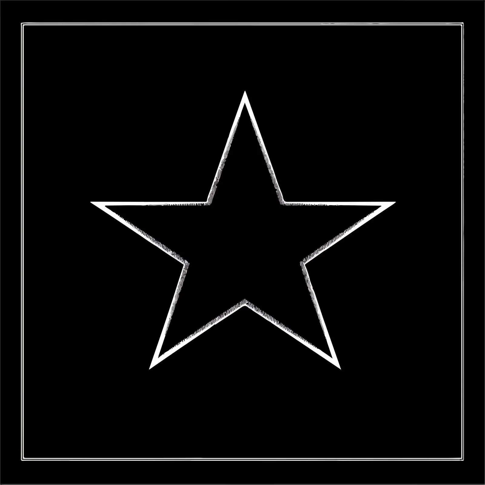 Bright Silhouette of Black Star Vector — free download from Dotvec