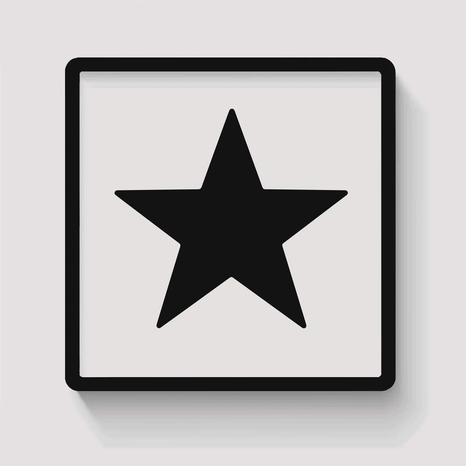 Black Star Icon Flat Vector Illustration — free download from Dotvec