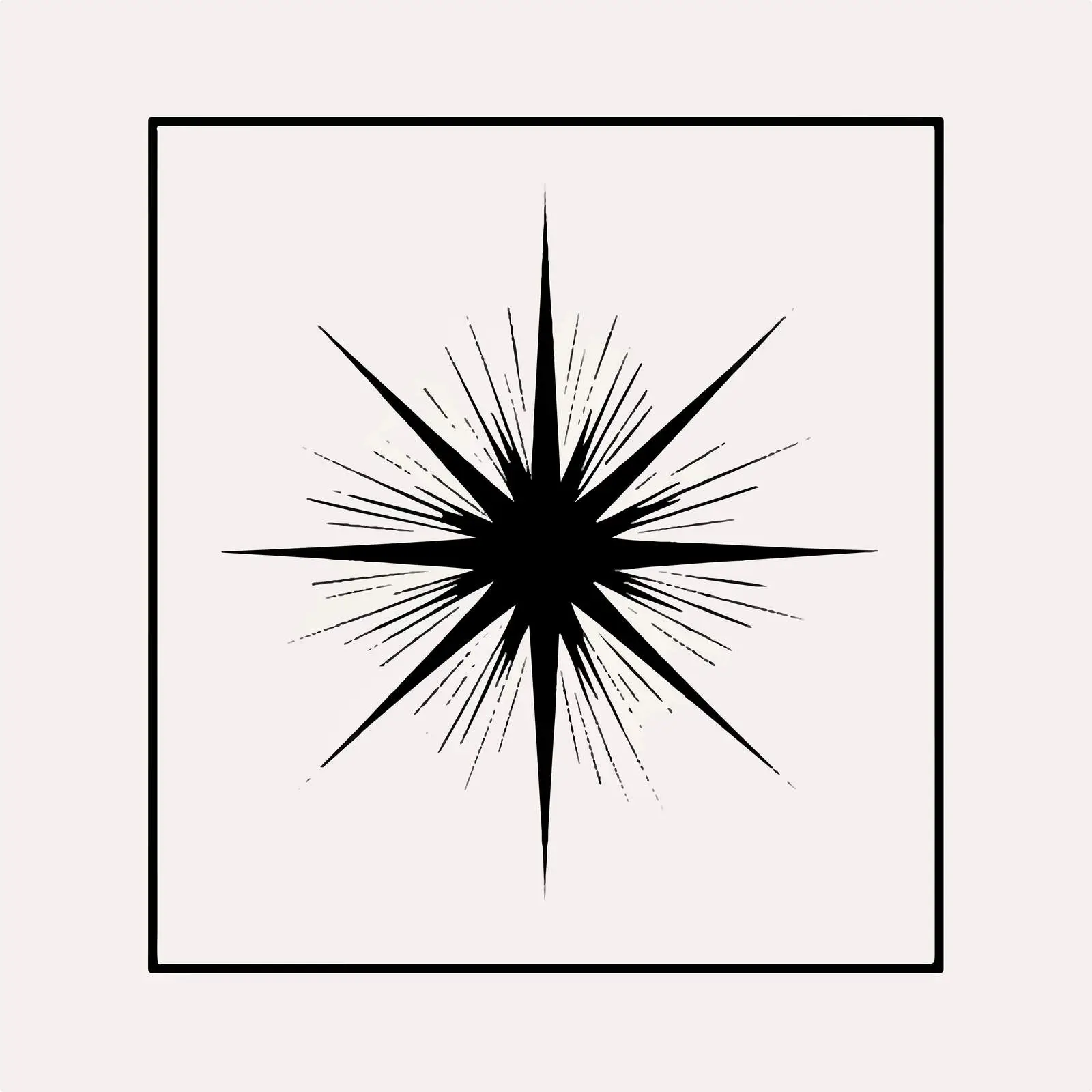 Black Star Vector Illustration — free download from Dotvec