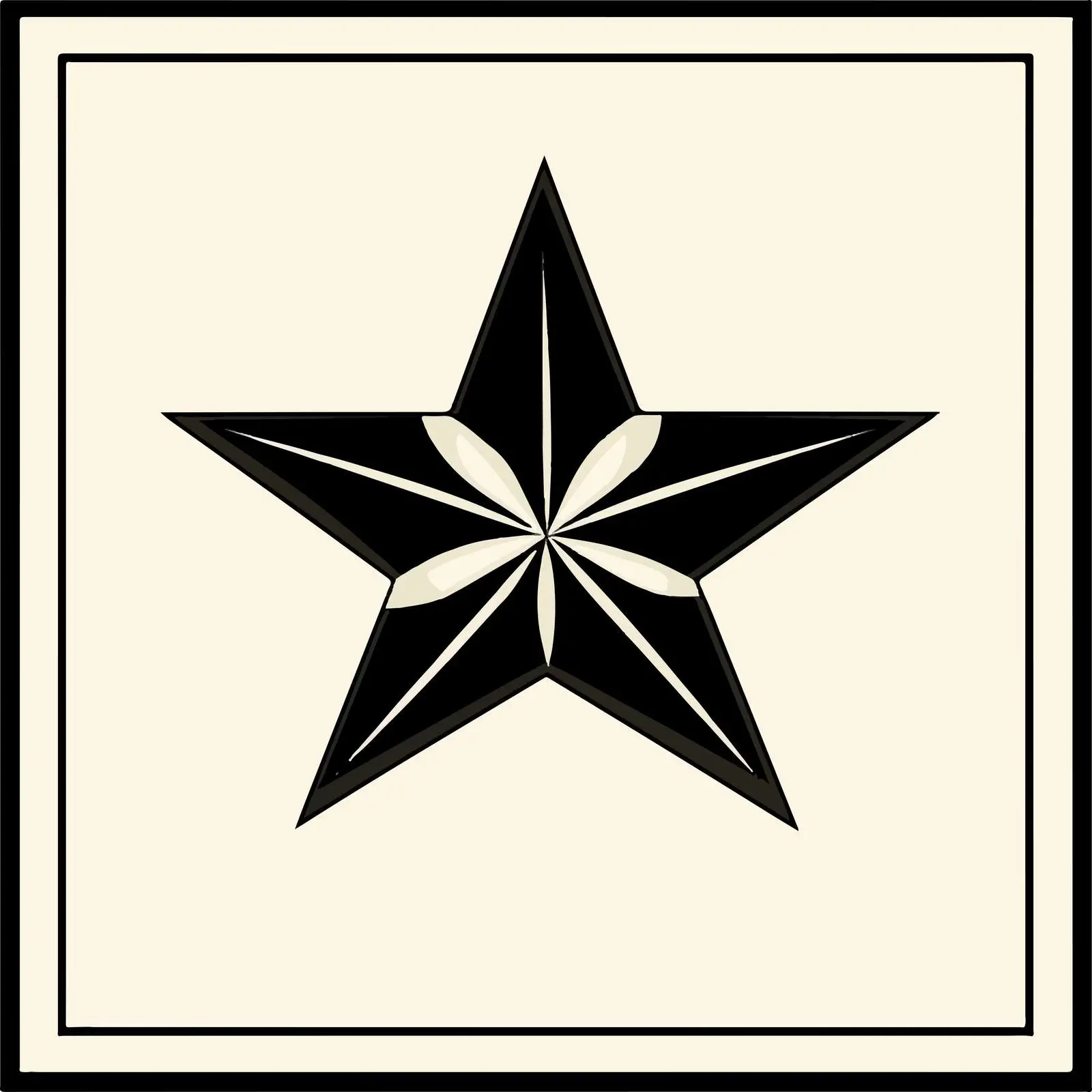 Flat Black Star Shape Vector Design — free download from Dotvec
