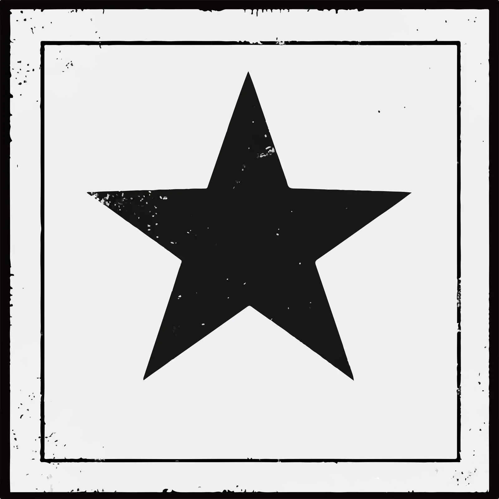 Black Star Silhouette Vector Illustration – free black star image from Dotvec