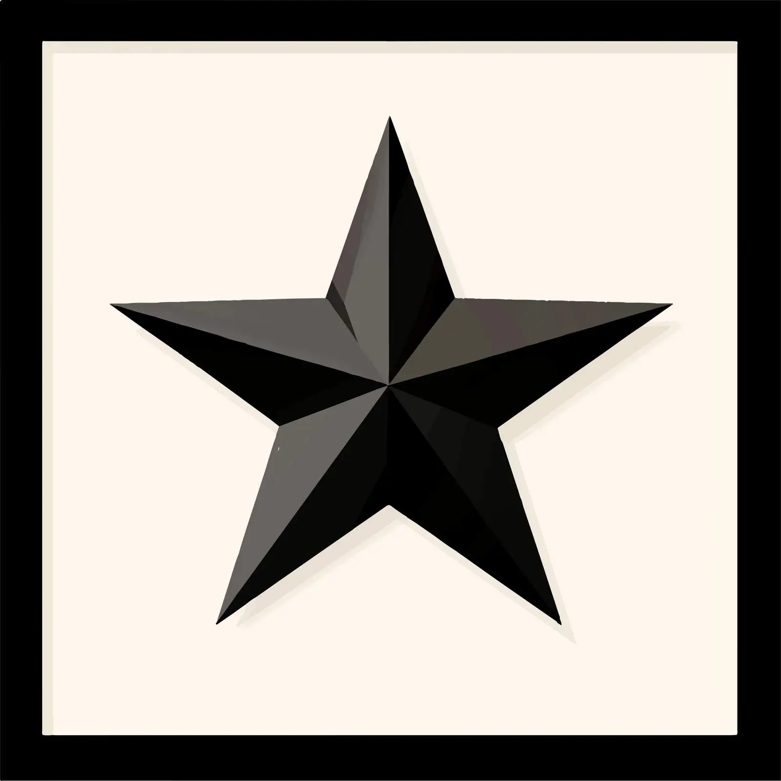 Black Star Silhouette Spark Illustration — free download from Dotvec