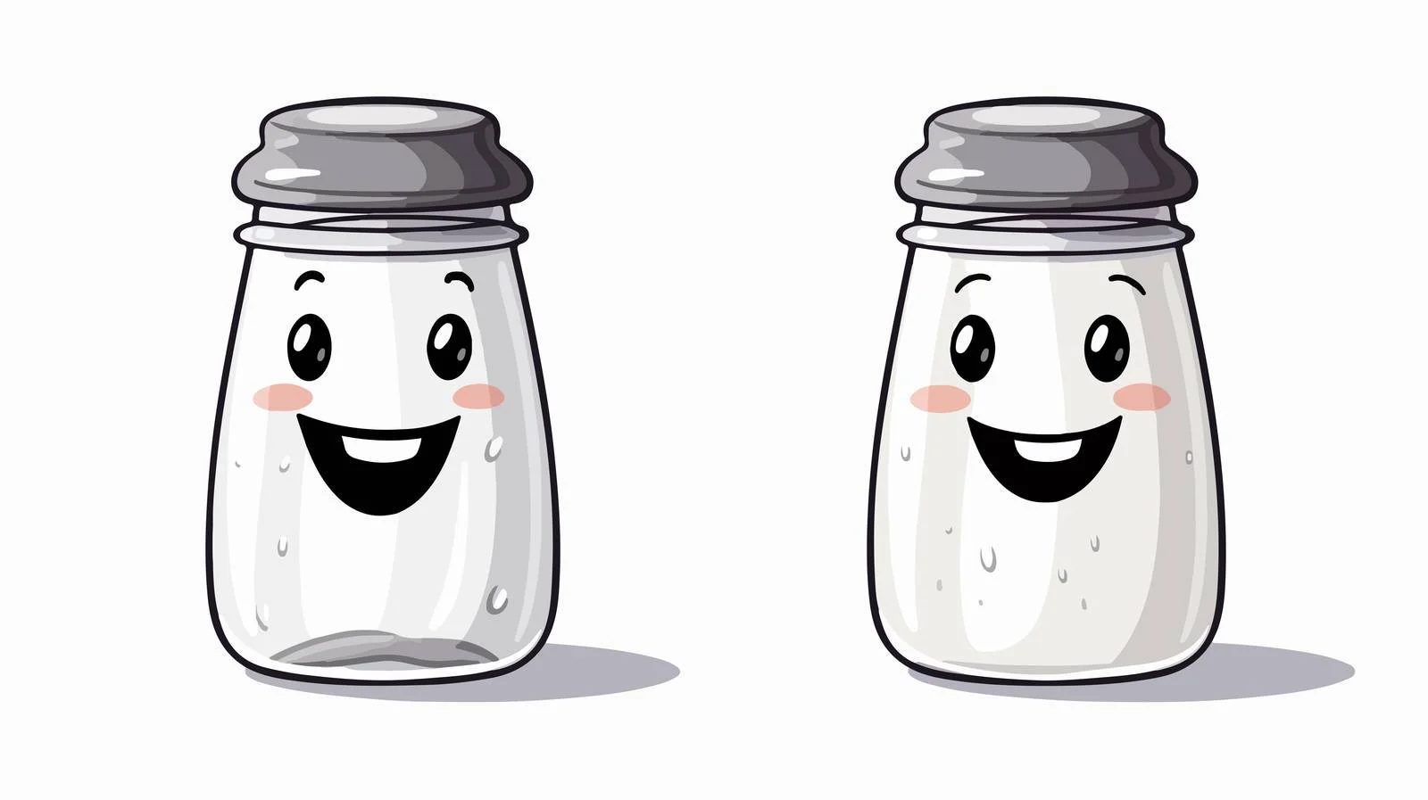 Monochrome Salt Shaker Vector Illustration — free download from Dotvec
