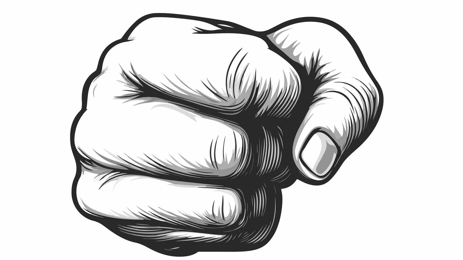 Cartoon Slap Symbol Vector Illustration — free download from Dotvec