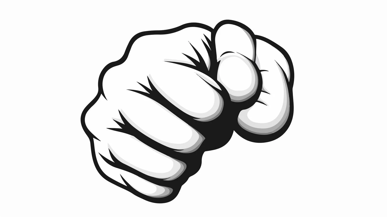 Cartoon Slap Symbol Vector Illustration — free download from Dotvec