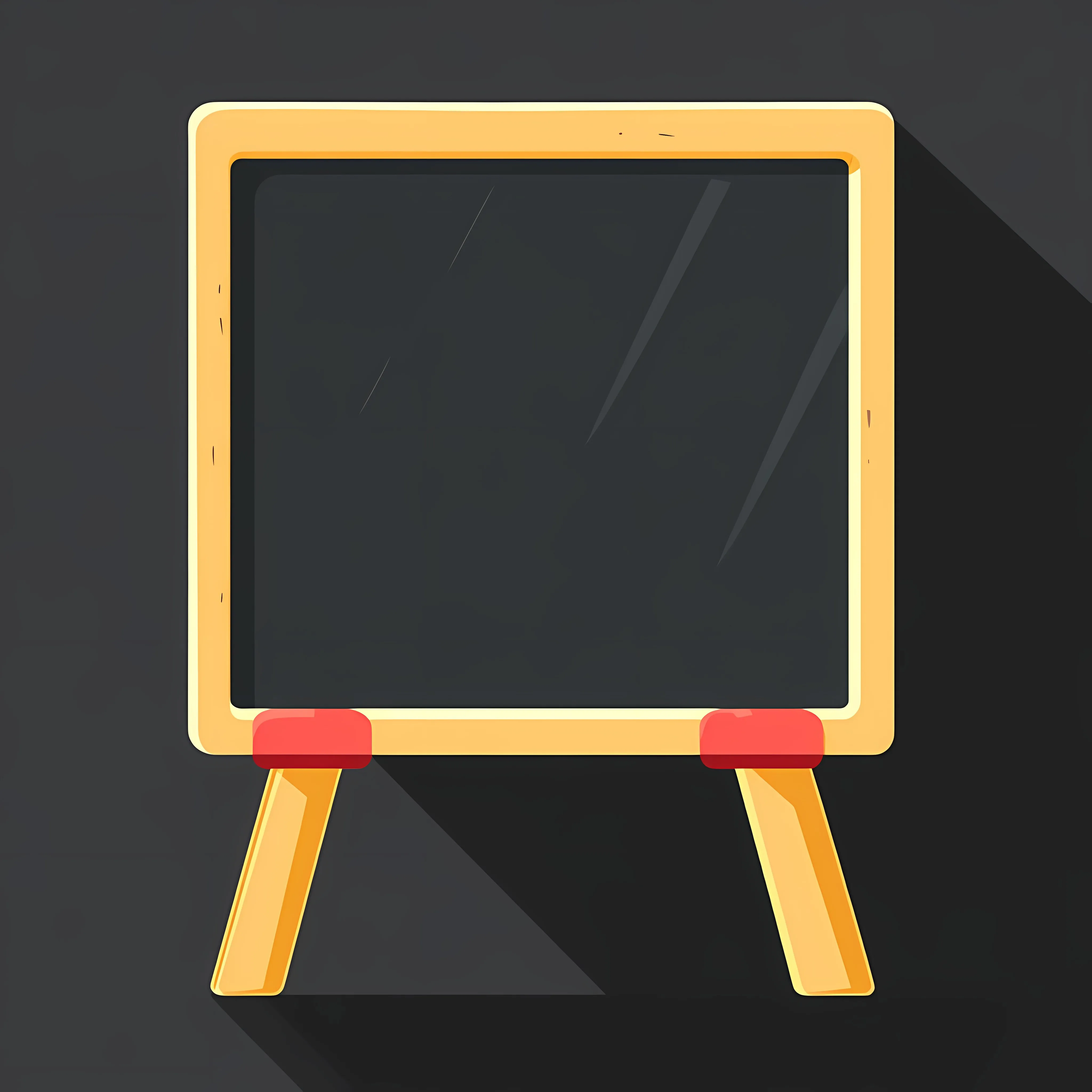 Blackboard Vector Flat Icon for Education — free download from Dotvec