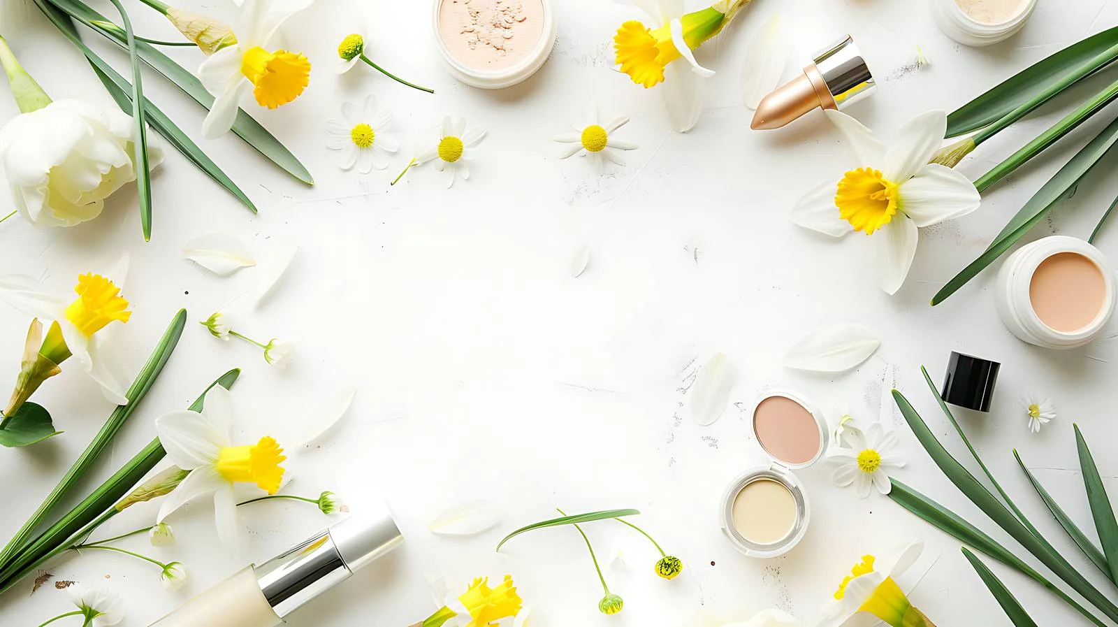 Cosmetics Border Card Design — free download from Dotvec