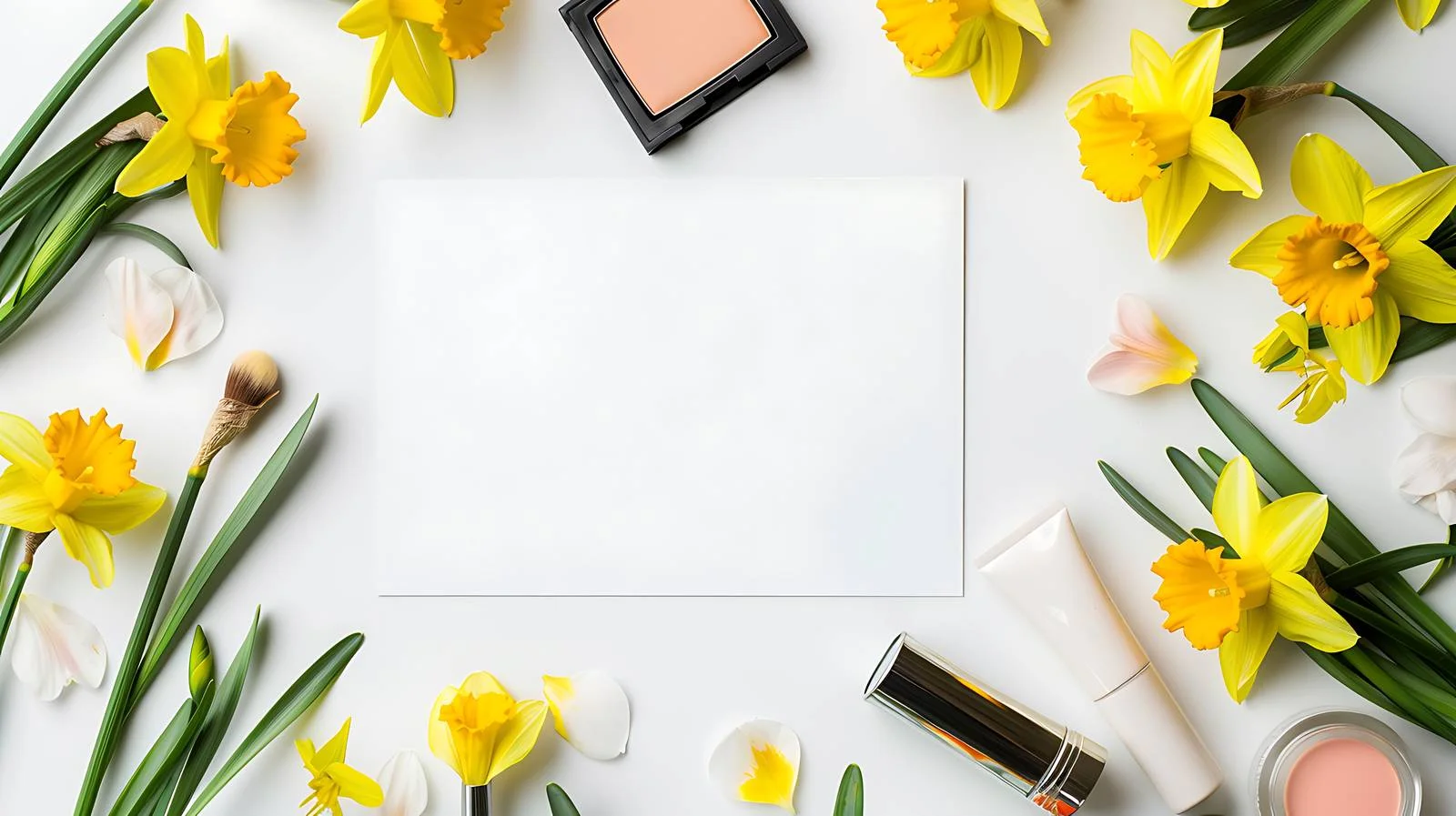 Cosmetics Frame Card Design — free download from Dotvec