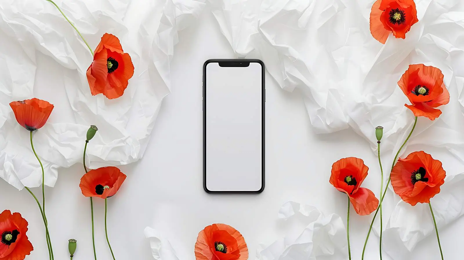Mobile Phone Screen Mockup for Design Showcase — free download from Dotvec