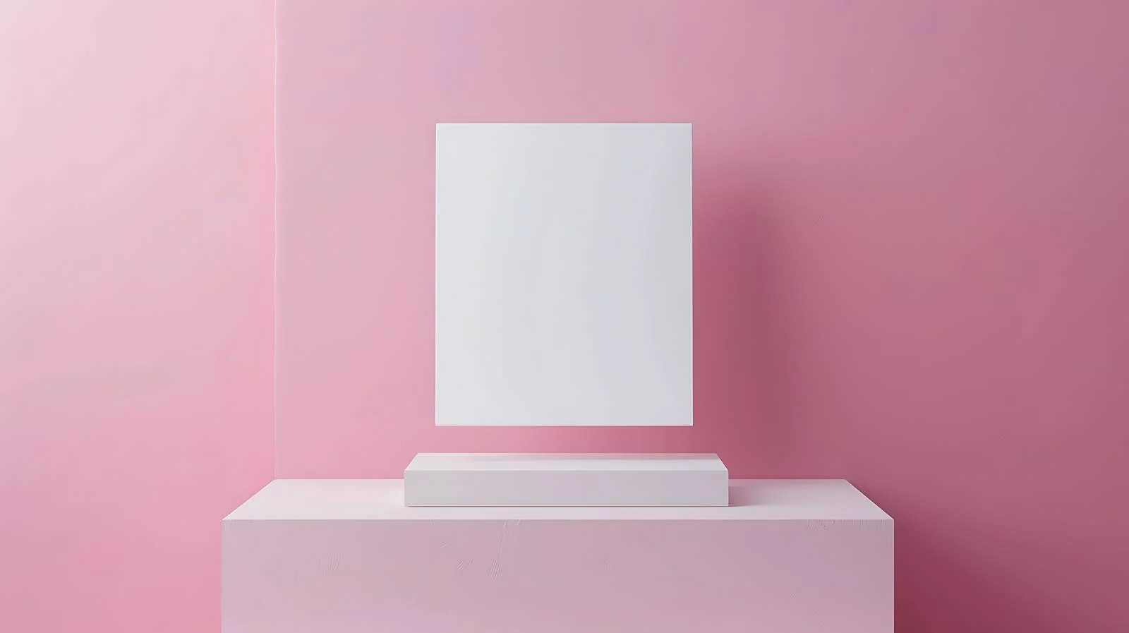 Professional Lightbox Mockup on Pink Background — free download from Dotvec