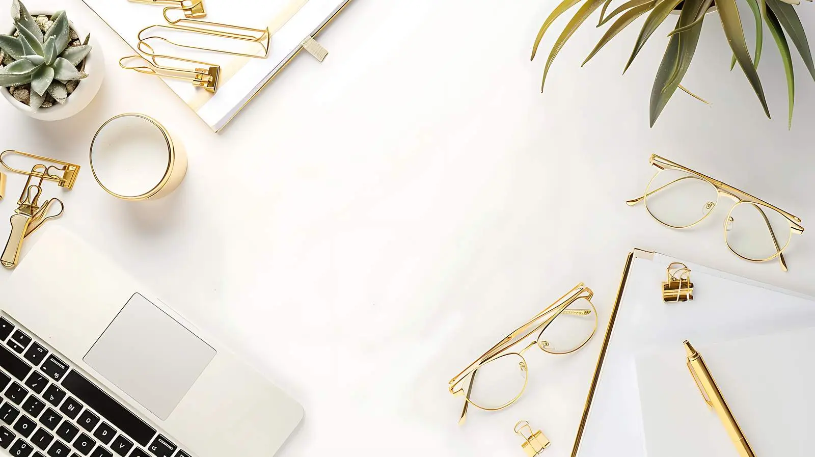 Stylish Aesthetic Frame Template for Mockups — free download from Dotvec