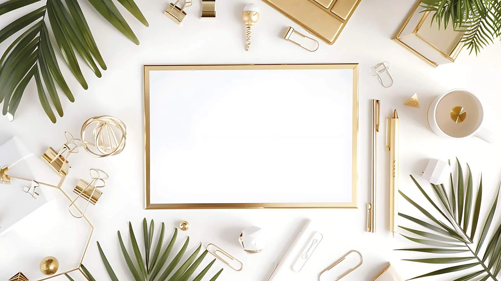 Stylish Aesthetic Frame Template for Photos — free download from Dotvec