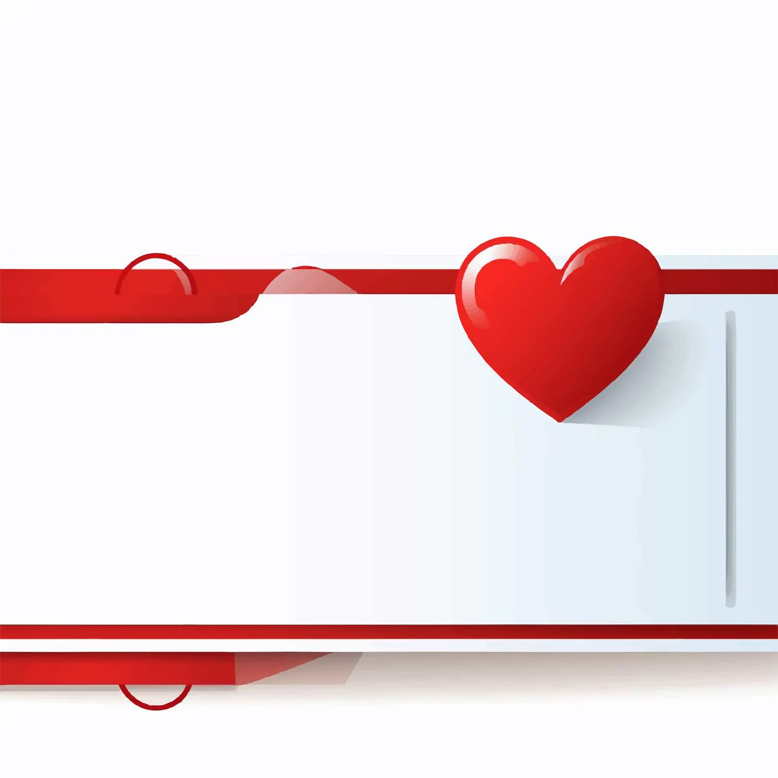 Happy Heart Emoticon Doctor Banner Vector — free download from Dotvec