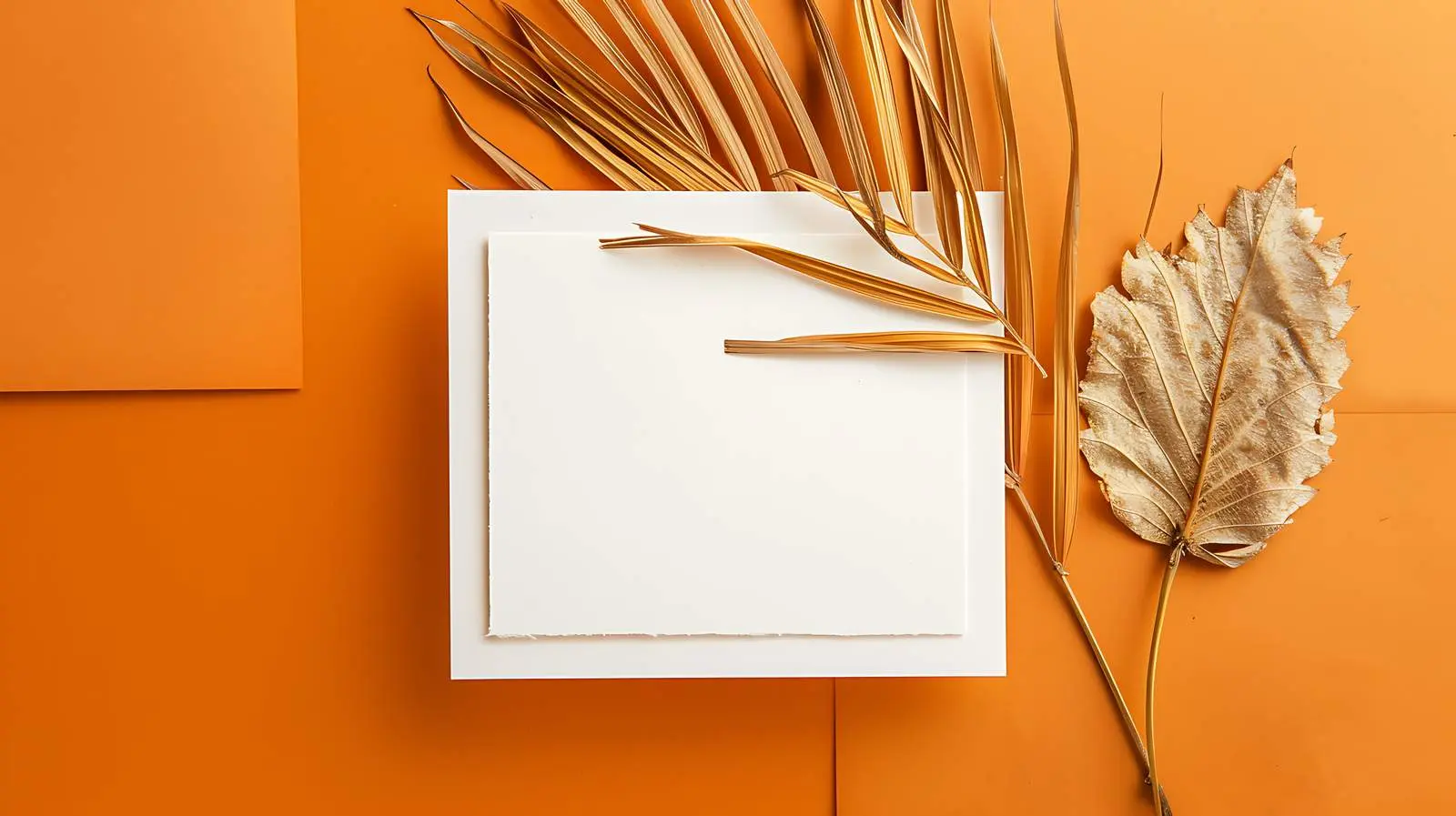 Blank Tropical Invitation Card with Copy Space – free beach image from Dotvec