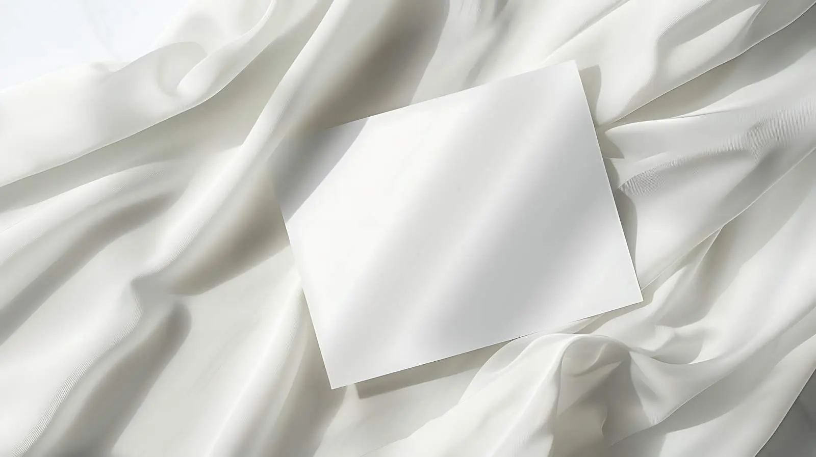 Blank Invitation Card with Sunlight Shadow — free download from Dotvec