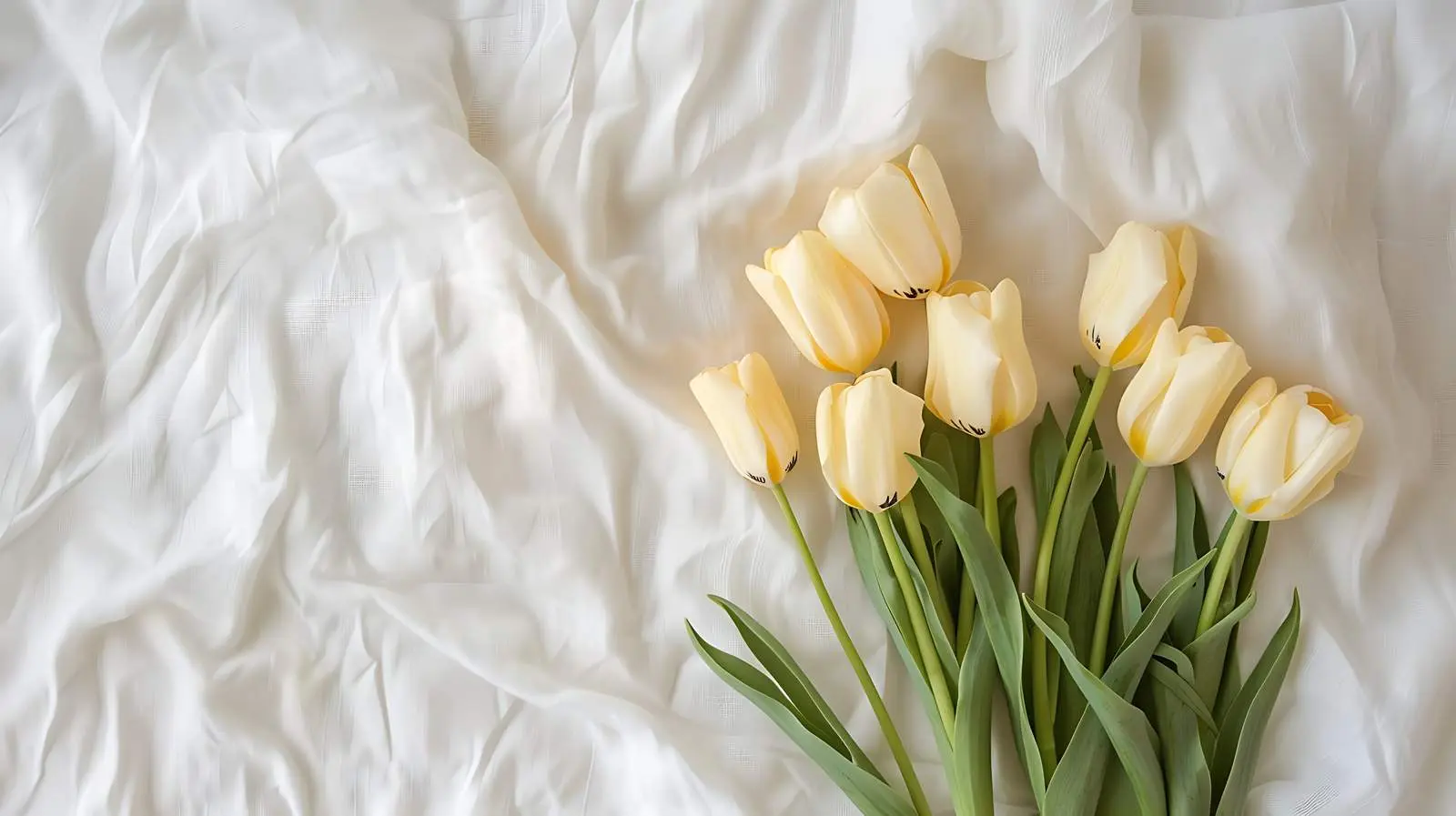 Yellow Tulip Bouquet Invitation Card Design – free tulip flowers image from Dotvec