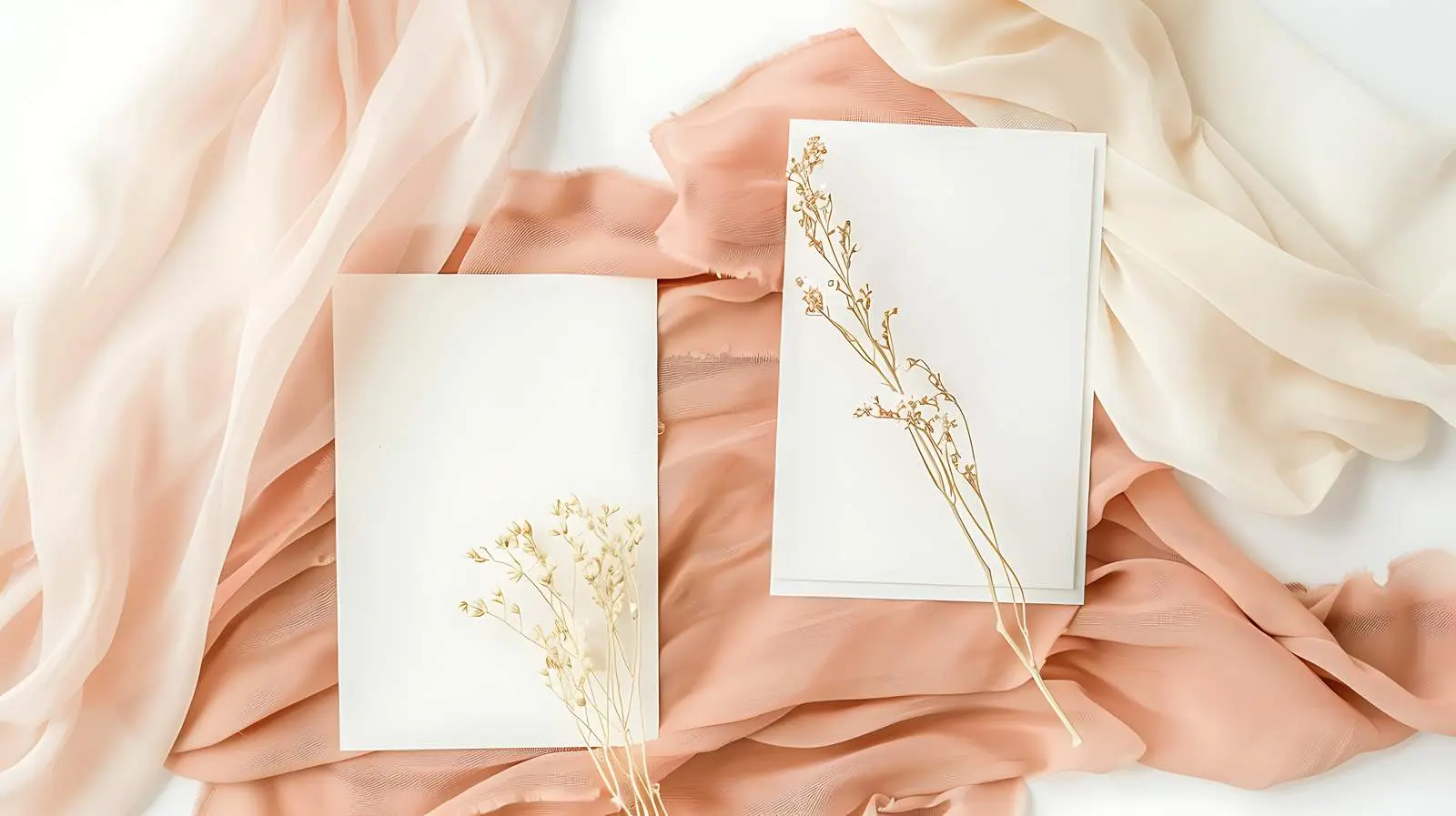 Blank Invitation Cards with Copy Space — free download from Dotvec