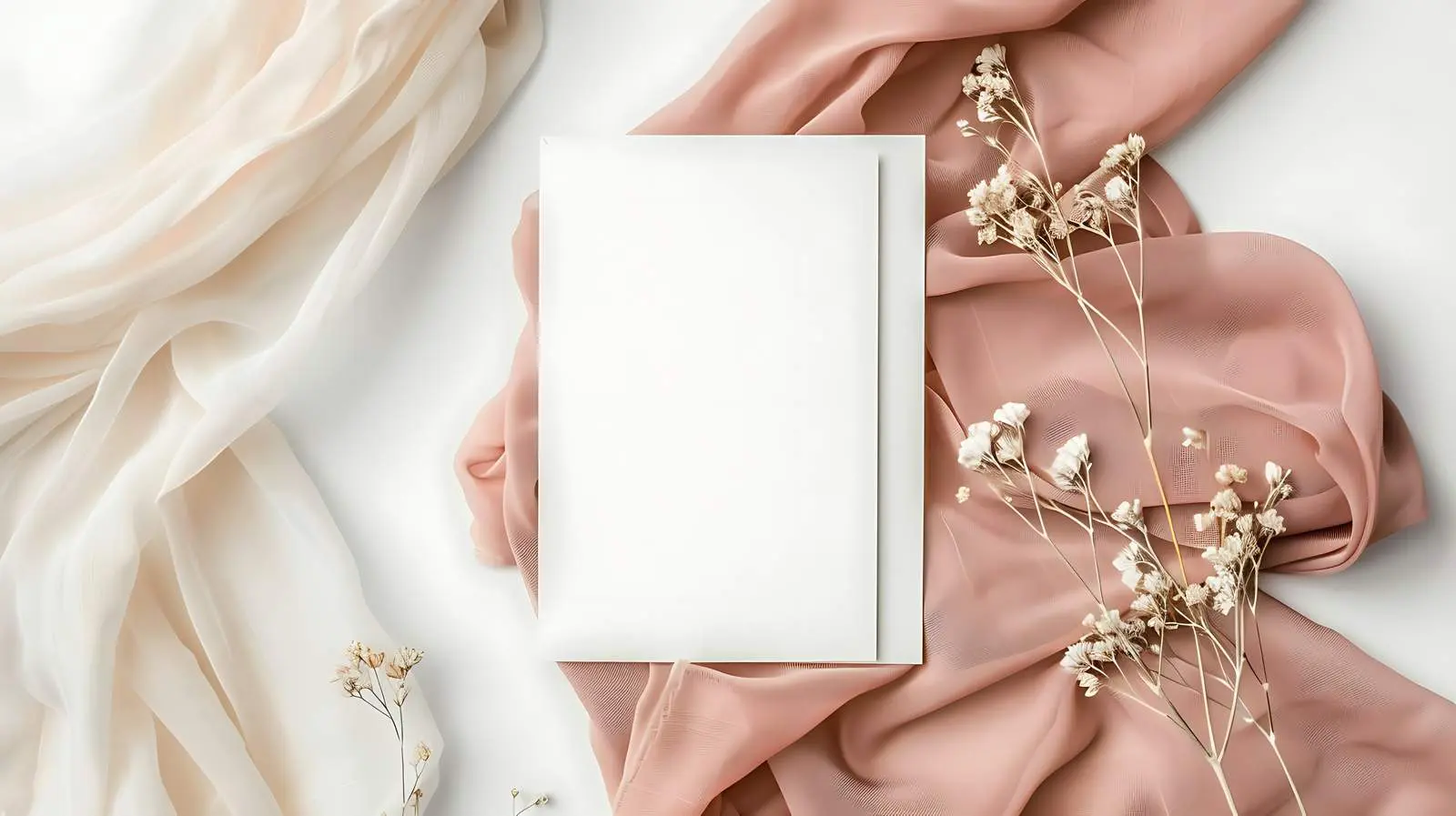 Empty Invitation Cards with Neutral Background — free download from Dotvec