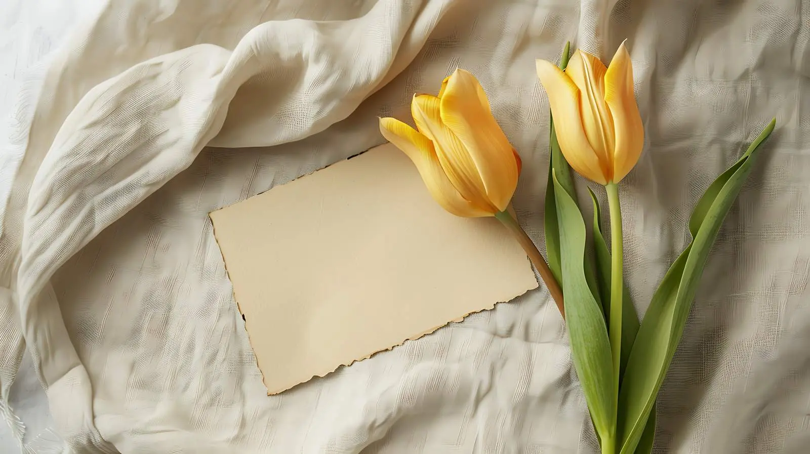 Sunlit Blank Invitation Cards with Copy Space — free download from Dotvec