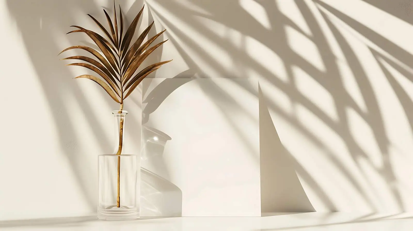 Blank Paper Card with Copy Space on Ginger Background — free download from Dotvec