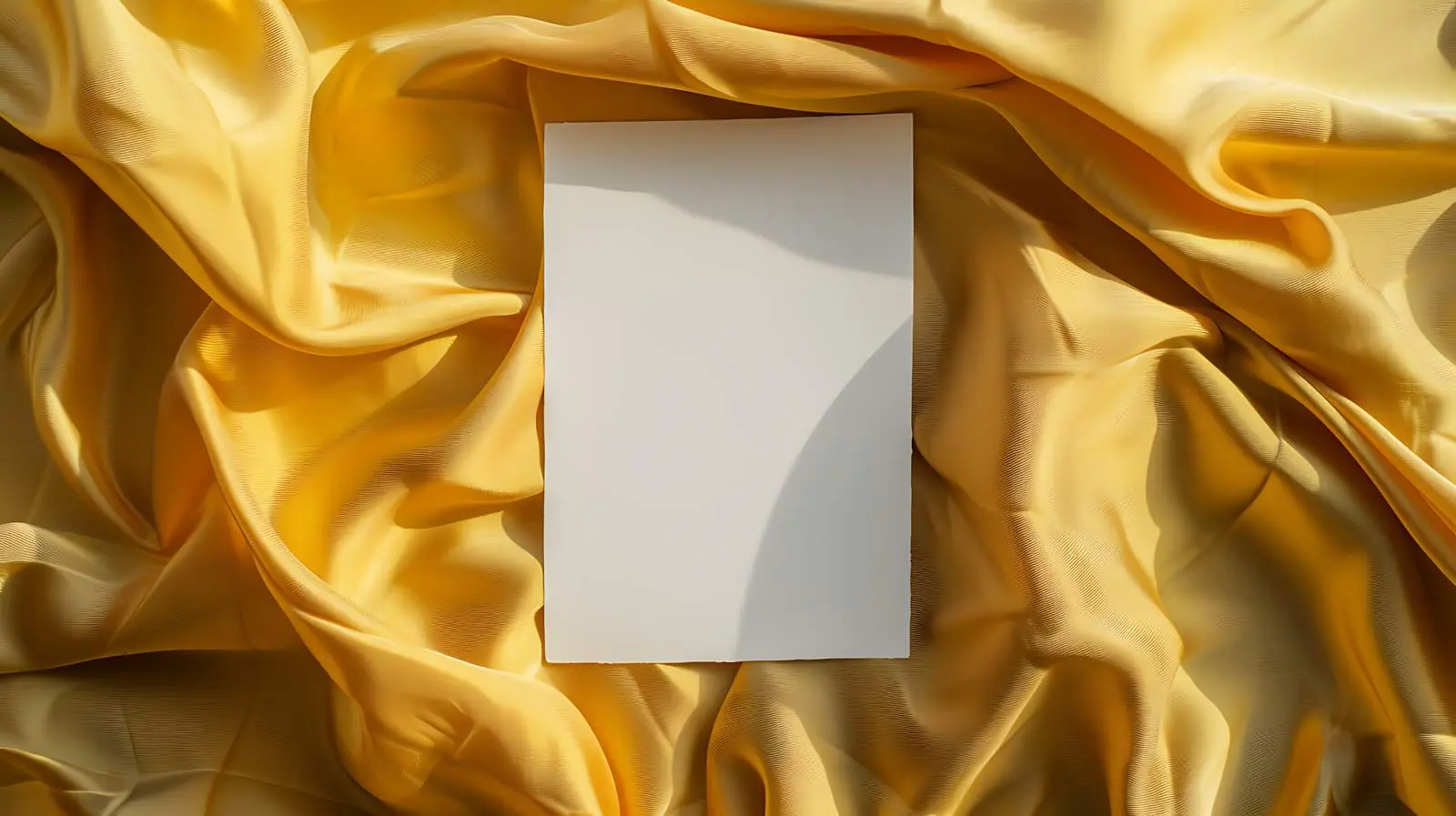 Blank Paper Sheet Card with Mockup Space — free download from Dotvec