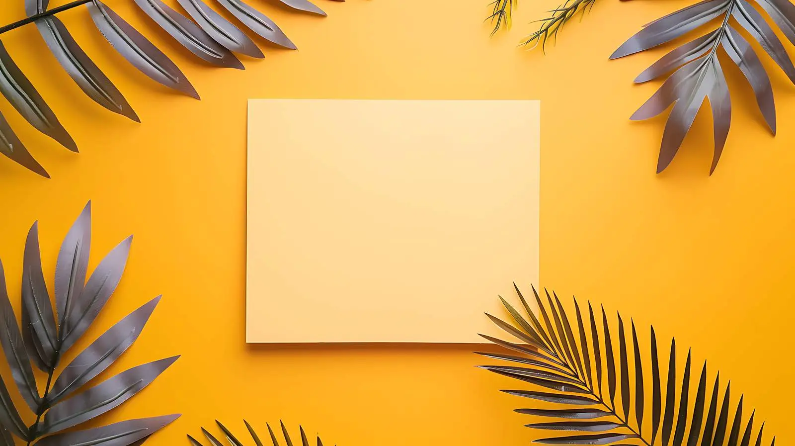 Blank Paper Sheet Card on Ginger Background — free download from Dotvec