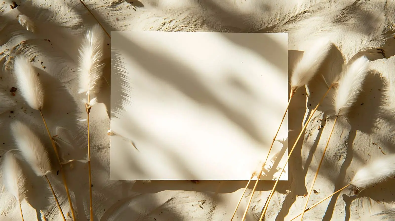 Blank Paper Card on Gold Plate Mockup – free image placeholder image from Dotvec