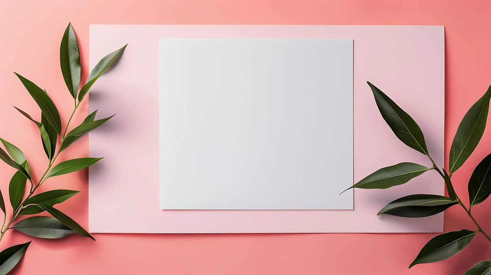 Blank Paper Sheet Card with Mockup Space — free download from Dotvec