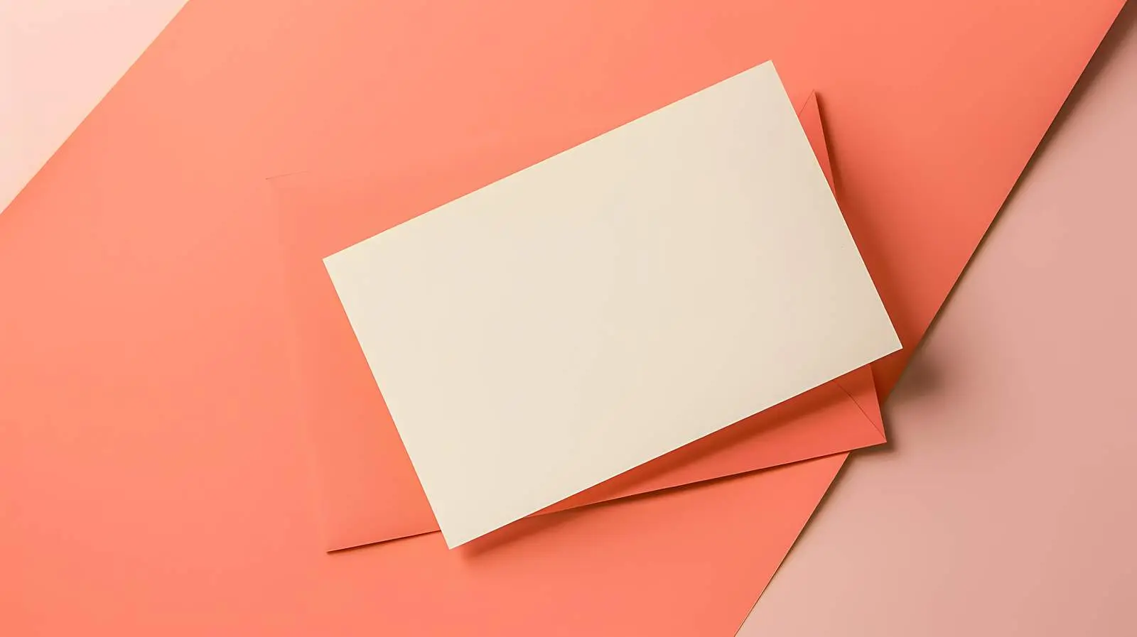 Blank Paper Sheet Card Mockup on Neutral Background — free download from Dotvec