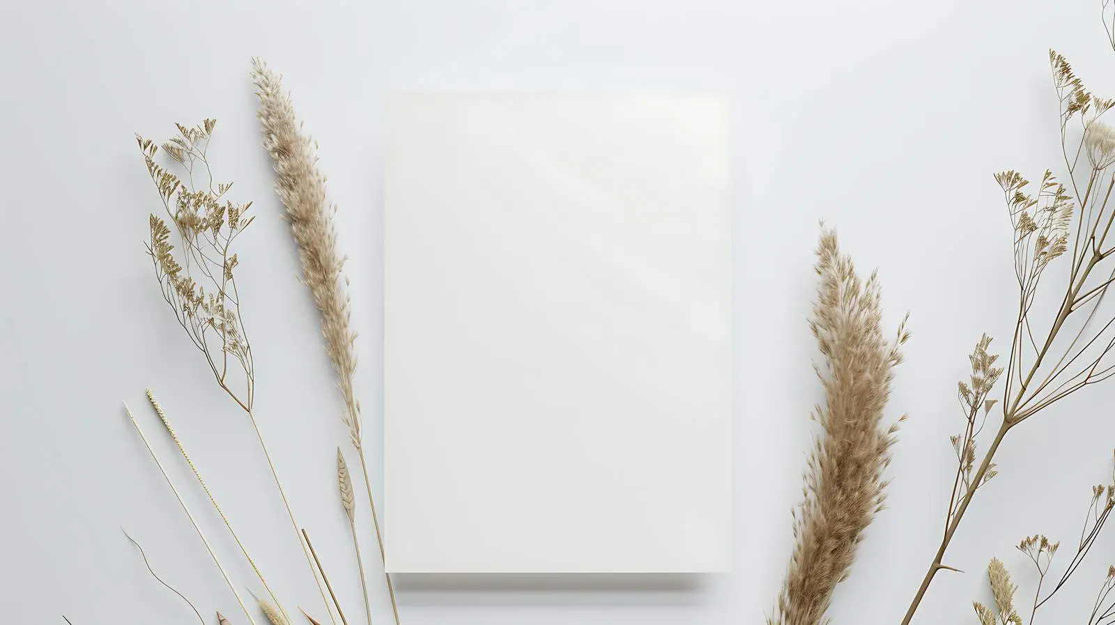 Blank Paper Sheet Card Mockup on White Background — free download from Dotvec