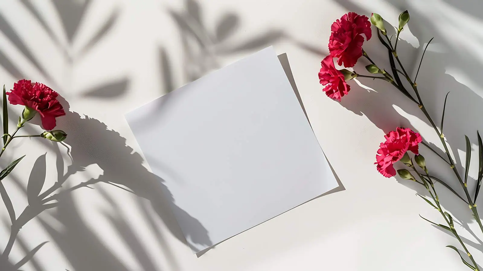 Blank Paper Sheet Cards Mockup with Copy Space — free download from Dotvec