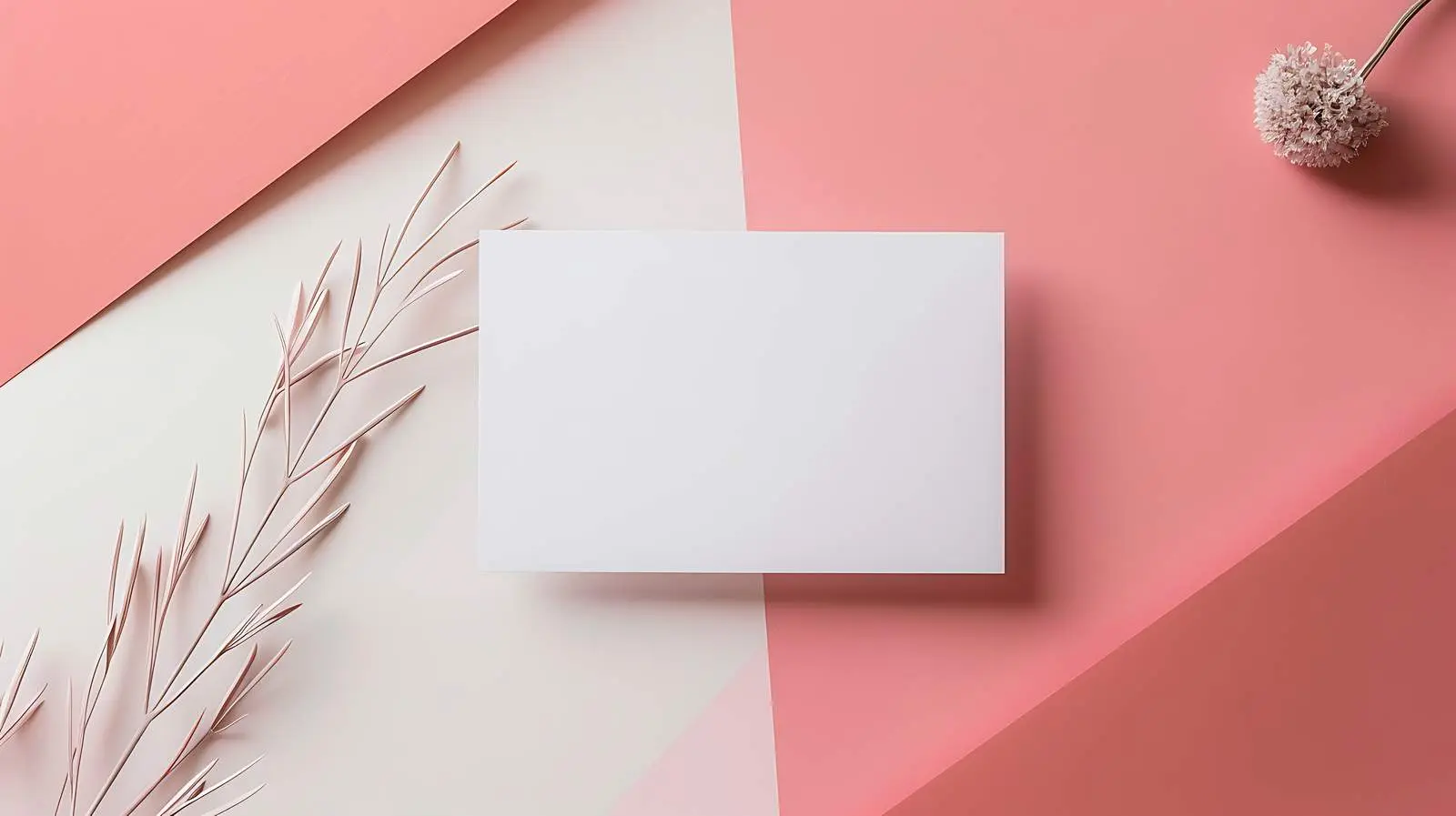 Blank Paper Sheet Mockup on Neutral Background — free download from Dotvec