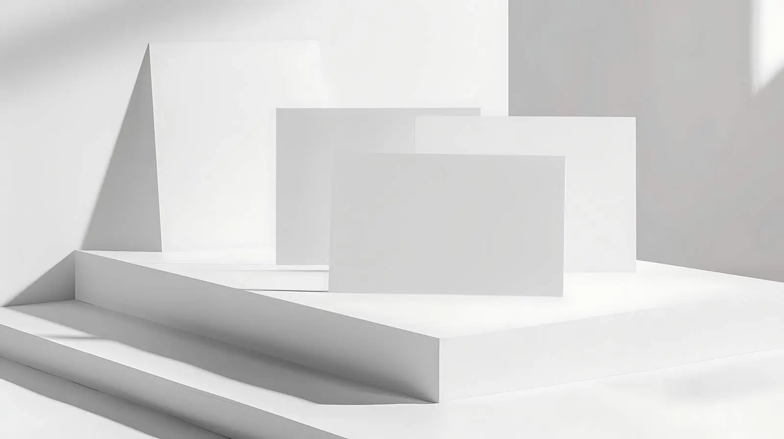 Blank Paper Sheet Mockup on Table – free vector image from Dotvec