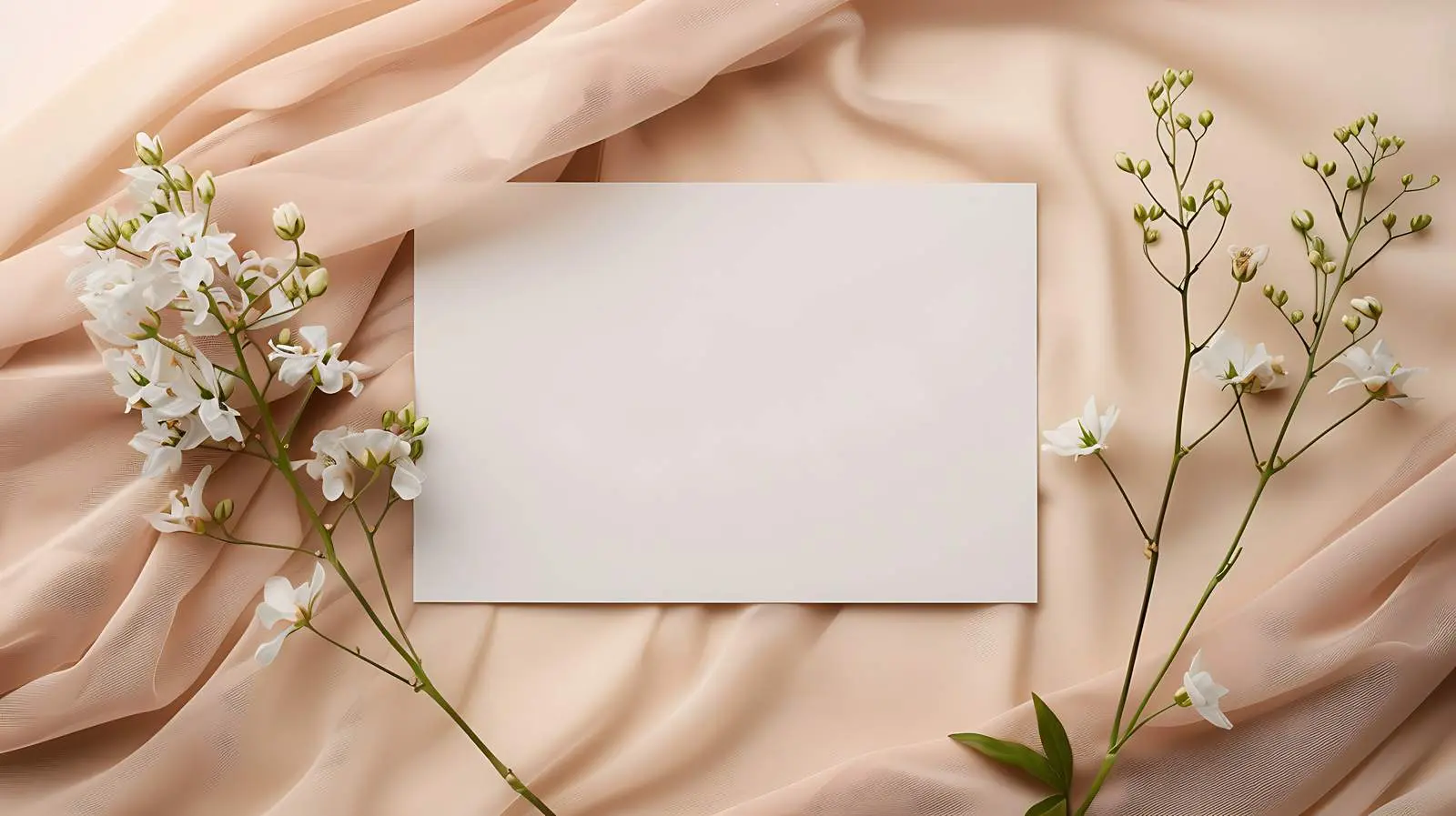 Blank Paper Sheet Mockup on Beige Background — free download from Dotvec